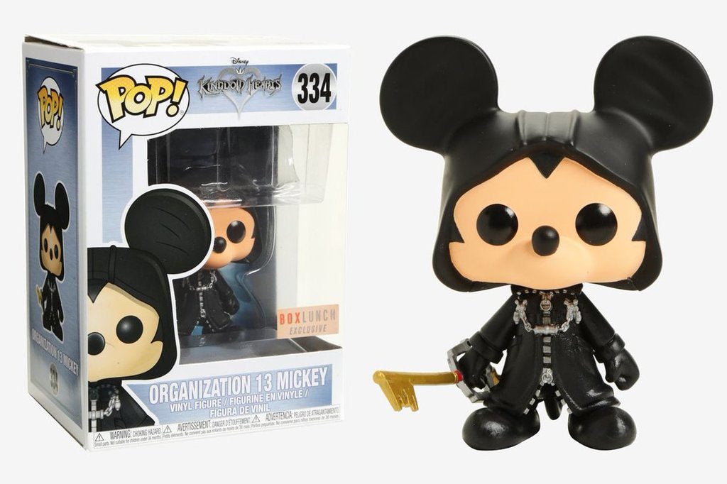 Funko Pop! Disney: Kingdom Hearts: Organization 13 Mickey (BoxLunch Exclusive)
