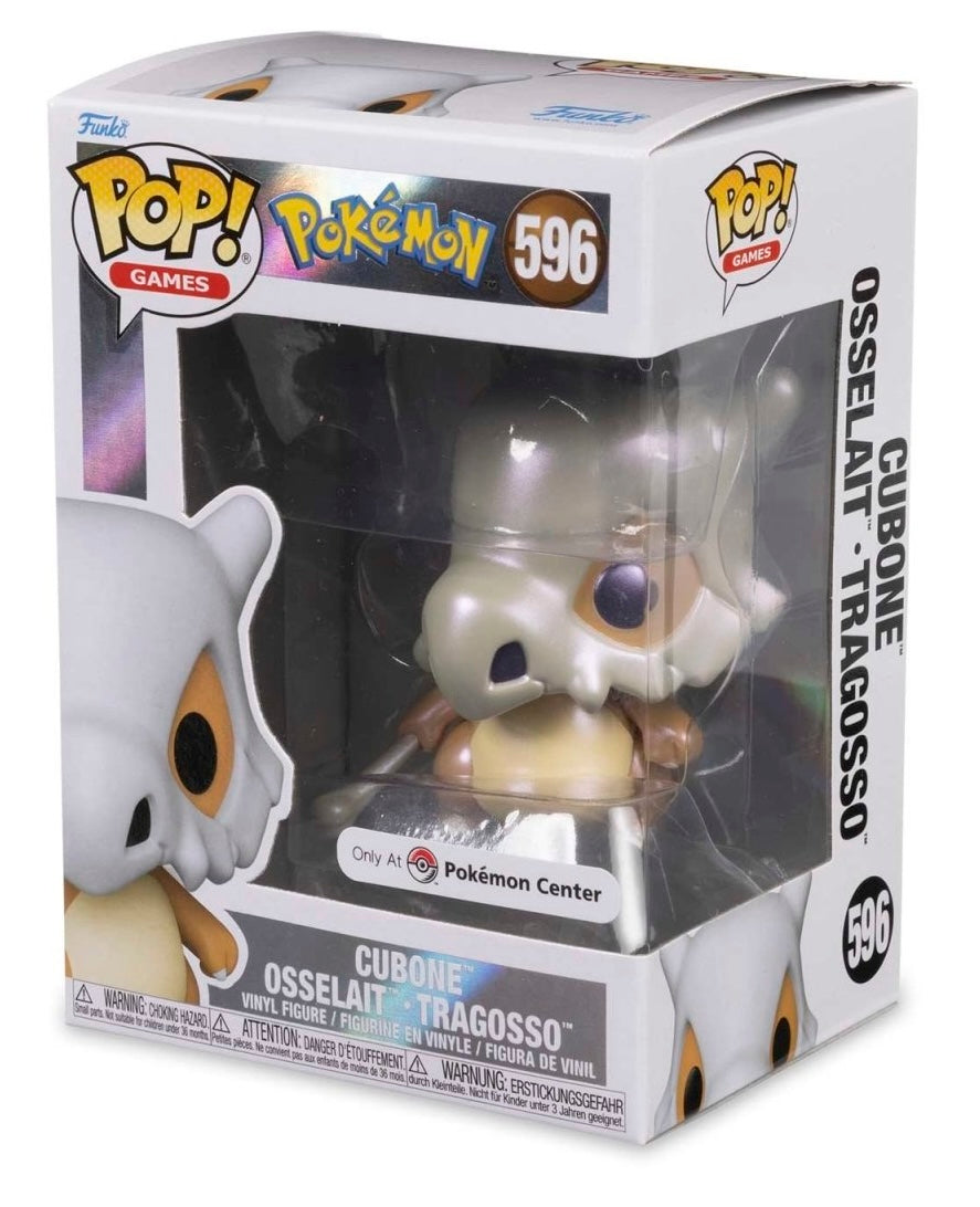 Funko Pop! Games: Pokemon: Cubone (Pearlescent) (Pokemon Centre Exclusive)