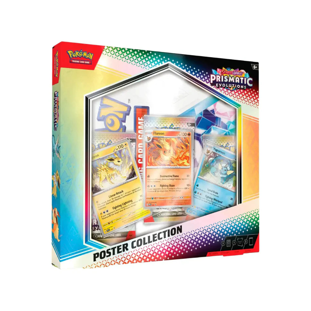 Pokemon TCG: Prismatic Evolutions: Poster Collection