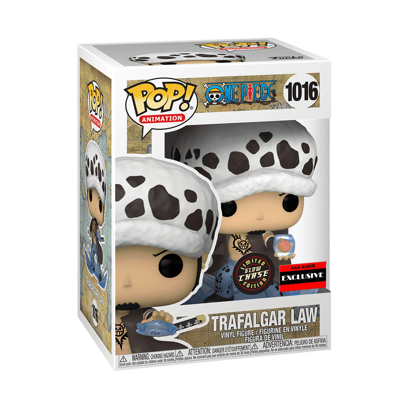 Funko Pop! Animation: One Piece: Trafalgar Law (Chase) (AAA Anime Exclusive)