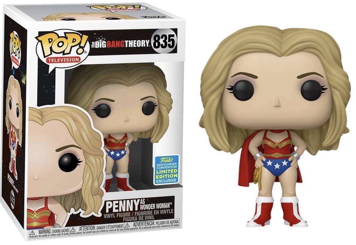 Funko Pop! Television: Big Bang Theory: Penny as Wonder Woman (2019 Summer Convention Shared Exclusive)