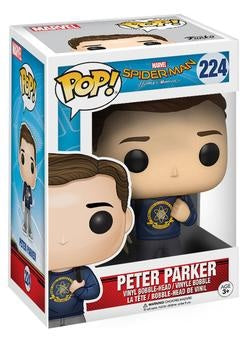 Funko Pop! Marvel: Spider-Man Homecoming: Peter Parker (Box Imperfection)