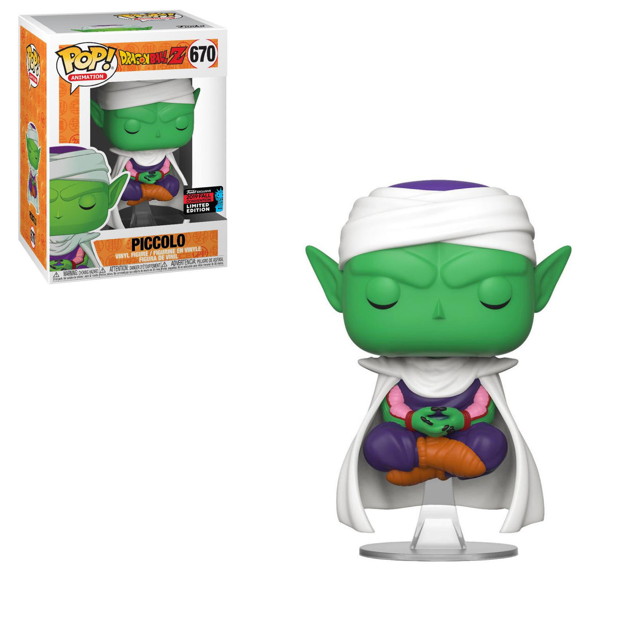 Funko Pop! Animation: Dragon Ball Z: Piccolo (Lotus Position) (2019 NYCC Shared Exclusive)