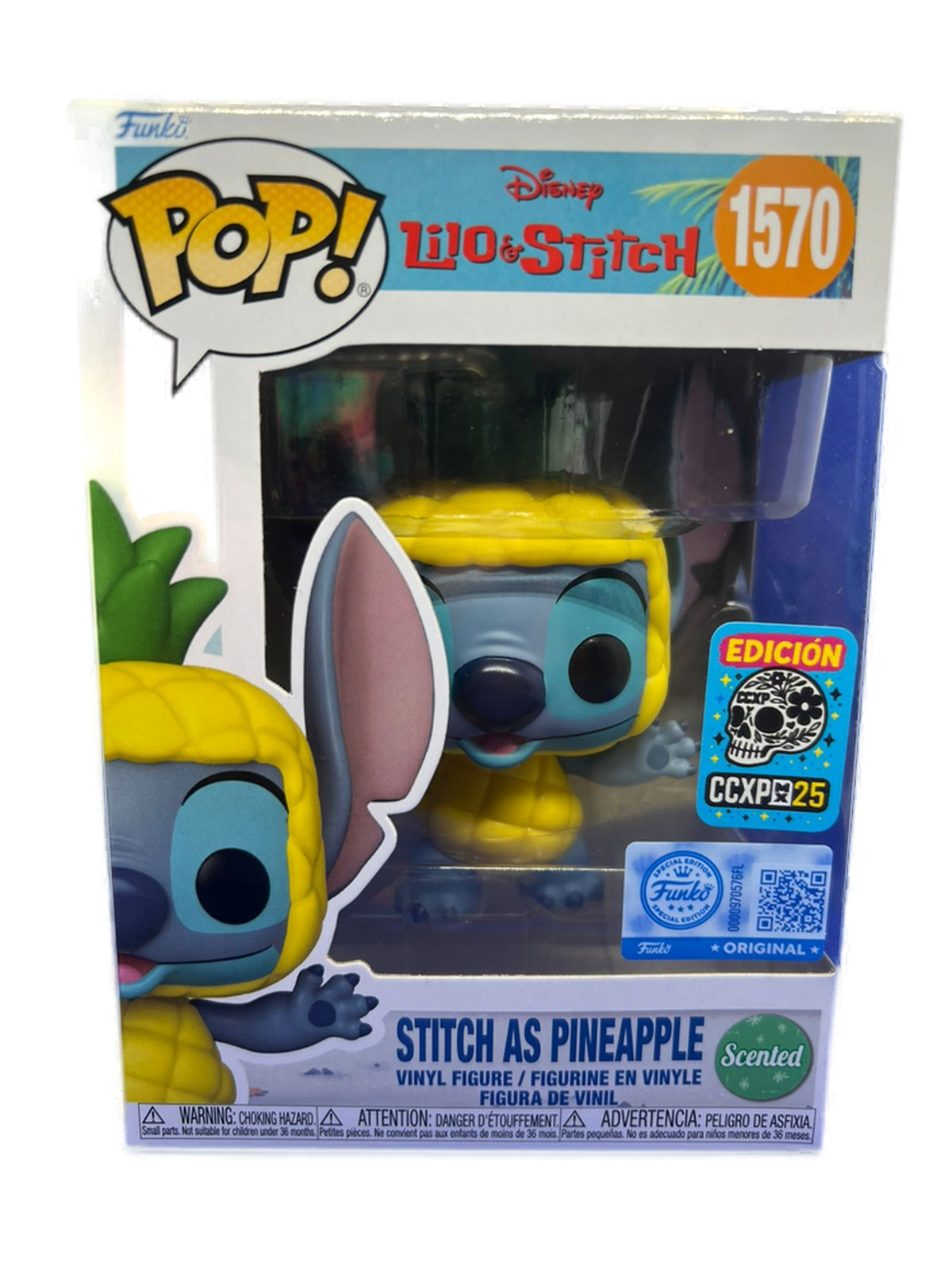 Funko Pop! Disney: Lilo and Stitch: Pineapple Stitch (2025 CCXP Mexico Exclusive)