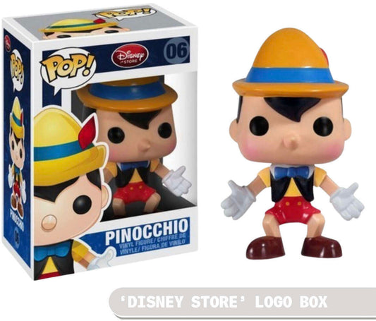 Funko Pop! Disney: Pinocchio (Disney Store Logo (Red))