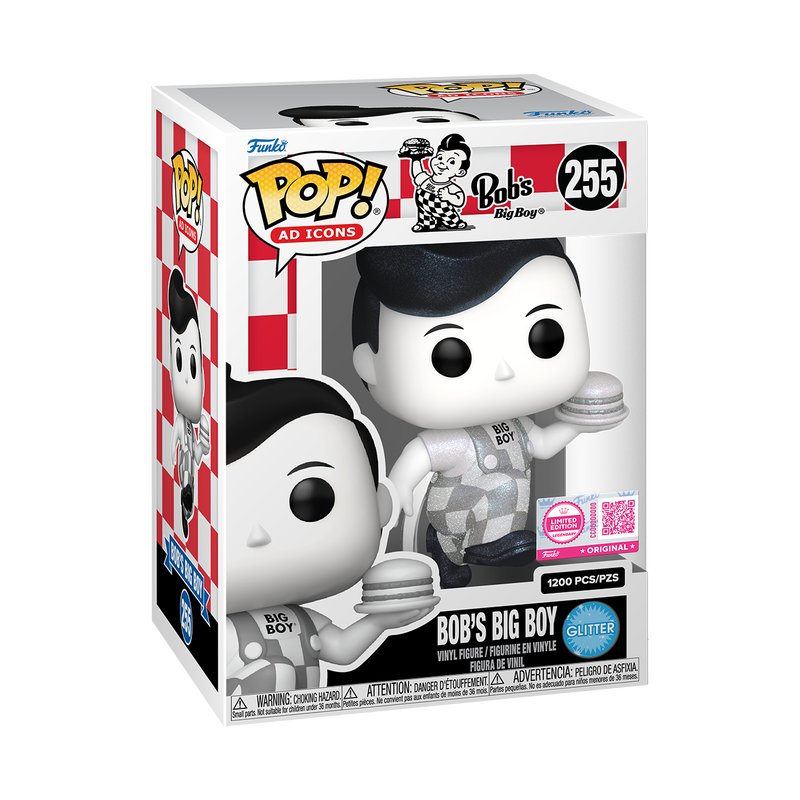 Funko Pop! Ad Icons: Bob's Big Boy (Glitter) (LE 1,200) (Funko Legendary Exclusive)