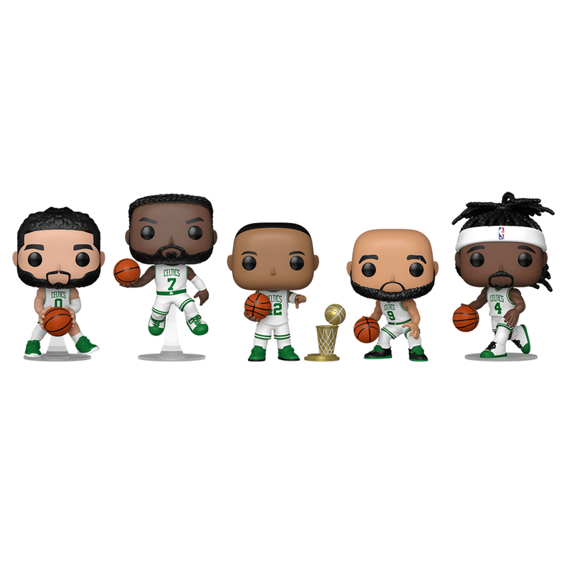 Funko Pop! Basketball: Boston Celtics 2024 NBA Championship 5-Pack (Funko Shop Exclusive)