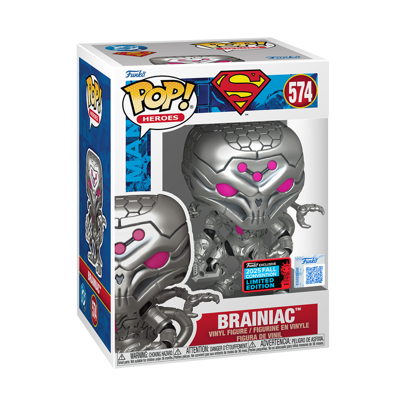 Funko Pop! Heroes: Superman: Brainiac (2025 Fall Convention Shared Exclusive)