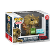 Funko Pop! Brass Dragon Wyrmling figure from Dungeons and Dragons, Supreme Edition, high-res image showcasing detailed design.