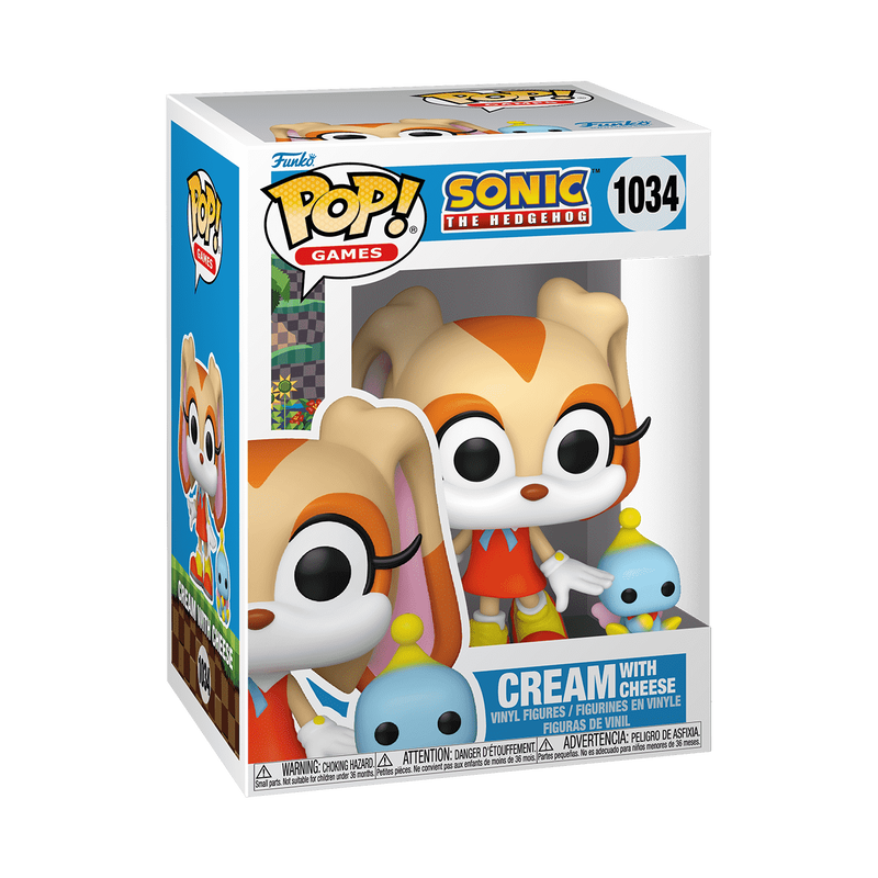 Funko Pop! Games: Sonic The Hedgehog: Cream With Cheese