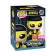 Funko Pop! Capevincible from Invincible in a floating pose with protective case, part of the Funko Legendary Edition.