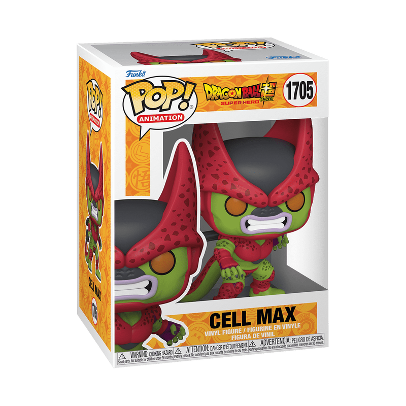 Funko Pop! Animation: Dragon Ball Super Super Hero: Cell Max (Box Imperfection)