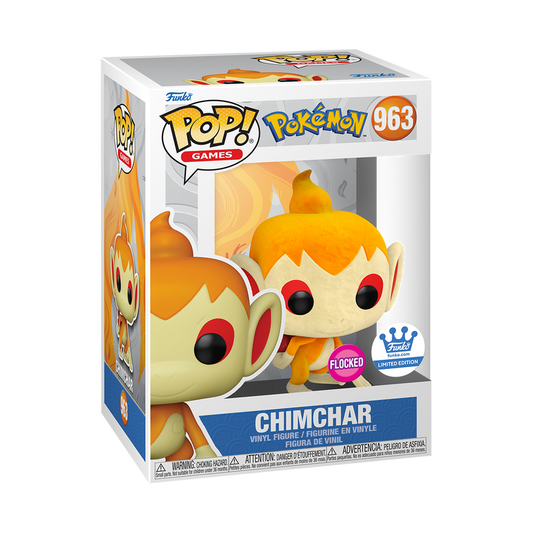 Funko Pop! Games: Pokémon: Chimchar (Flocked) (Funko Shop Exclusive)