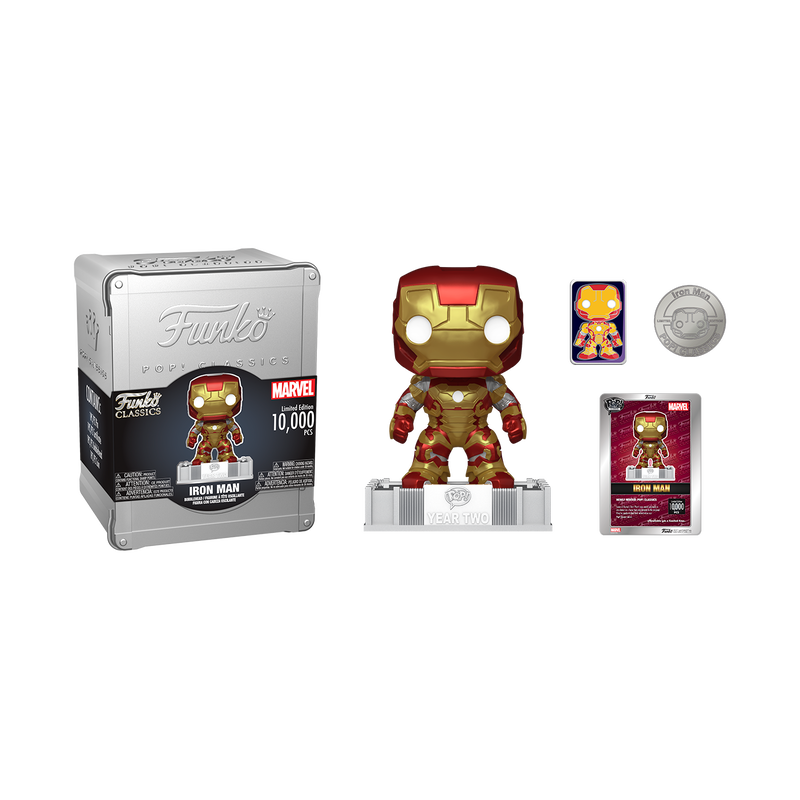 Funko Pop! Marvel Classics: Iron Man (Funko Shop Exclusive) (L.E 10,000)