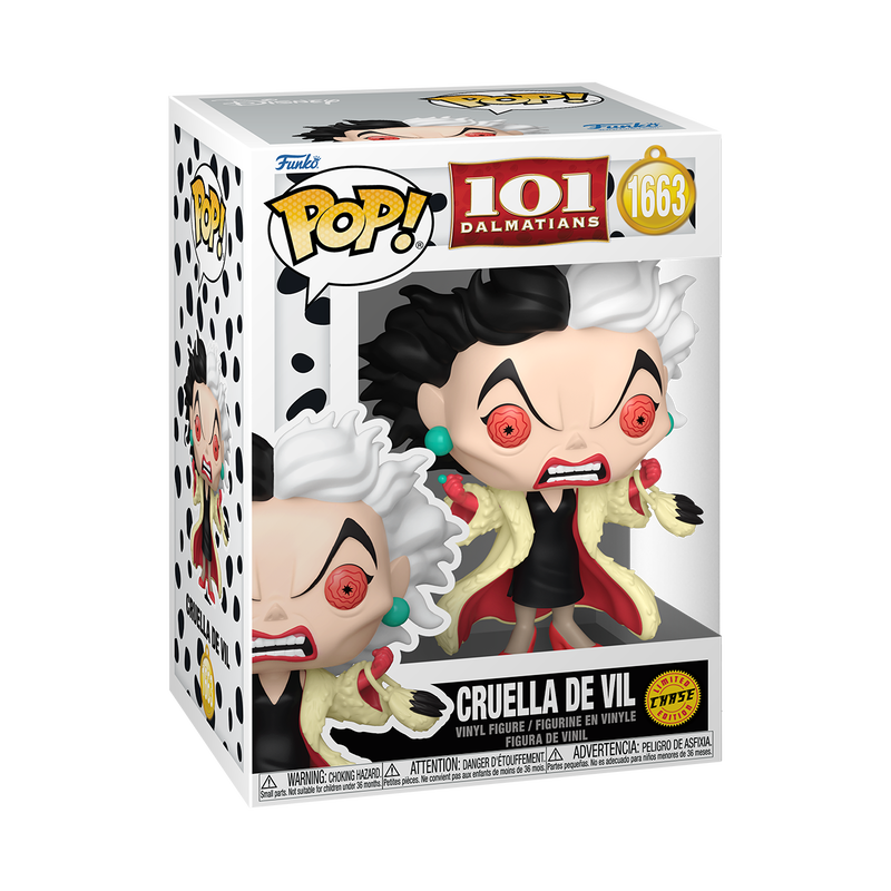 Funko Pop! Disney: 101 Dalmations: Cruella de Vil (Classic) (Chase)
