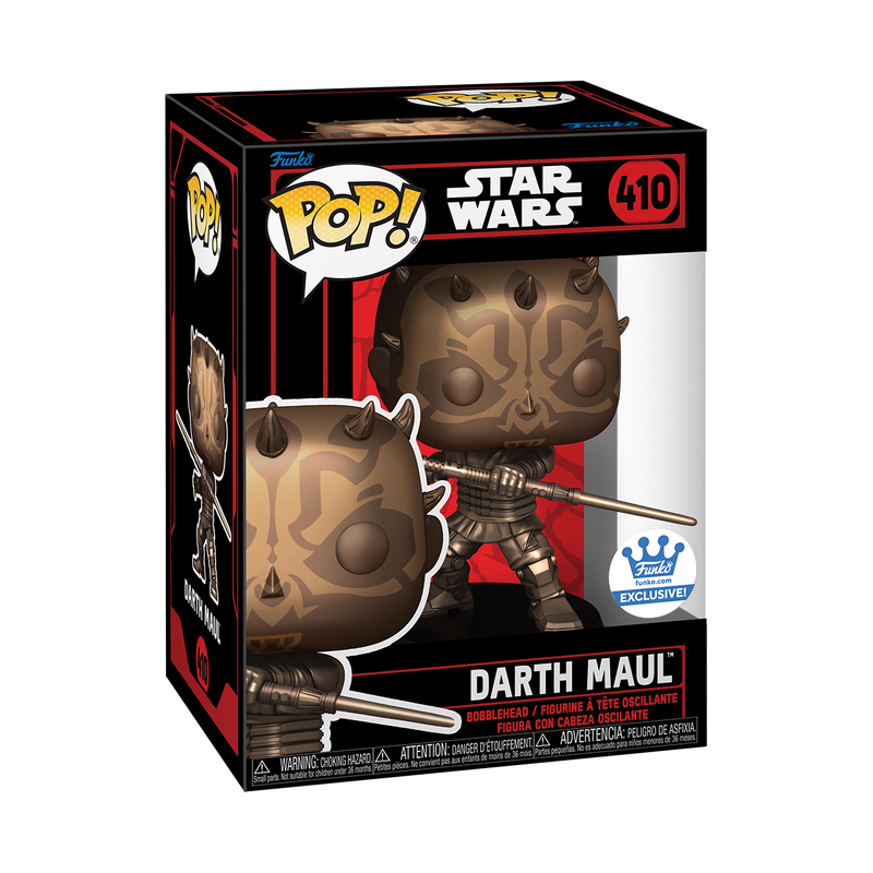 Funko Pop! Star Wars Darkside: Darth Maul (Bronze) (Funko Shop Exclusive)