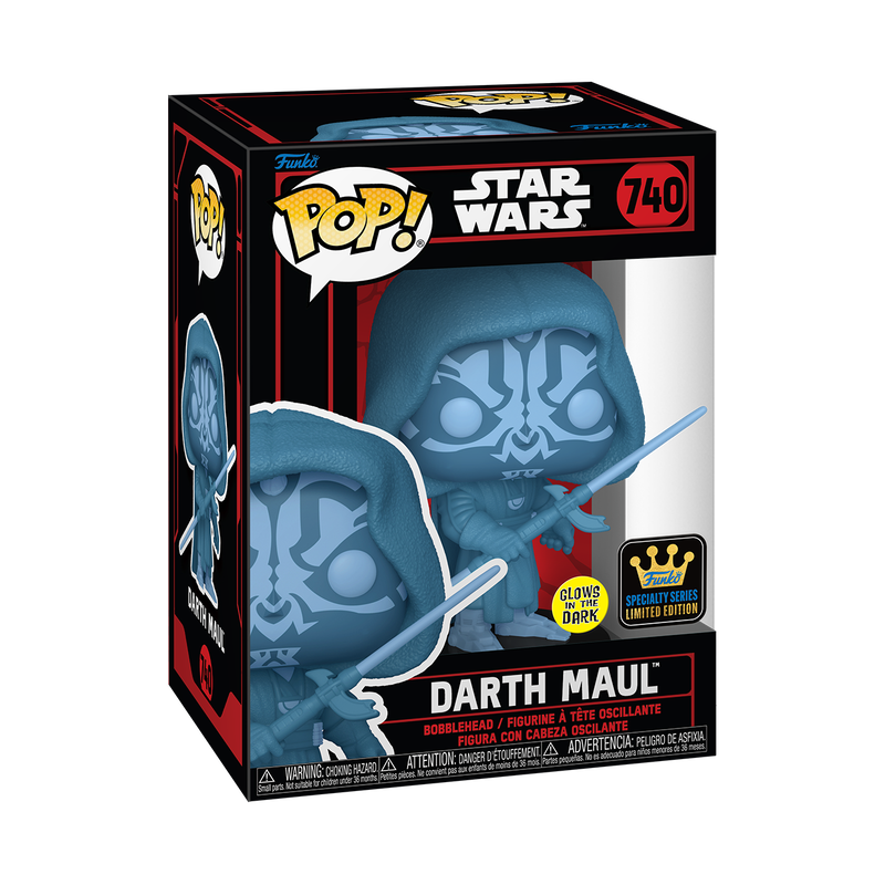 Funko Pop! Star Wars Darkside: Darth Maul (Hologram) (Specialty Series Exclusive)