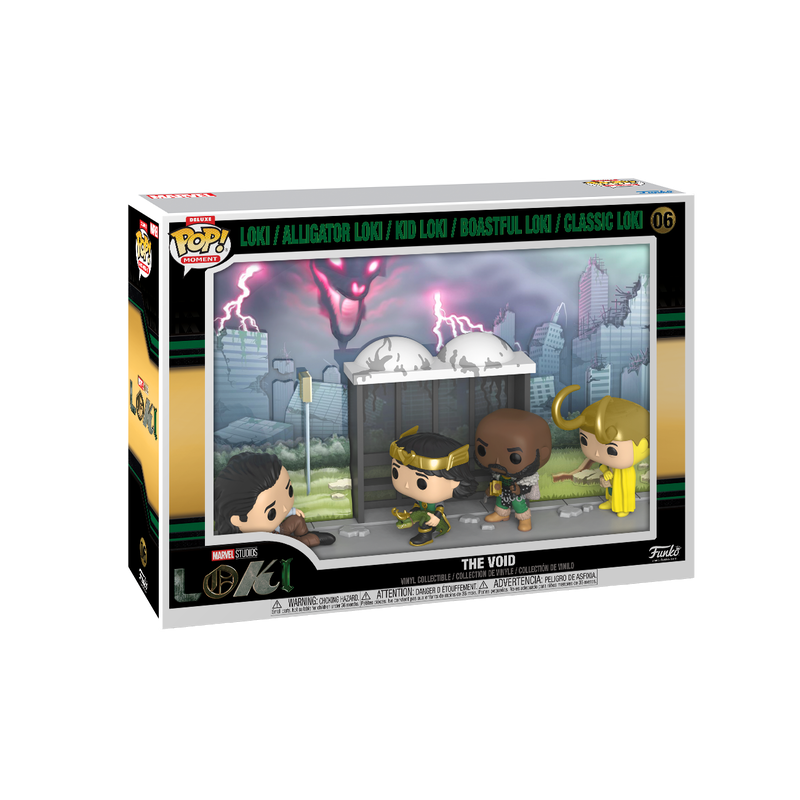 Funko Pop! Moment: The Void (Loki/ Alligator Loki/ Kid Loki/ Boastful Loki/ Classic Loki)