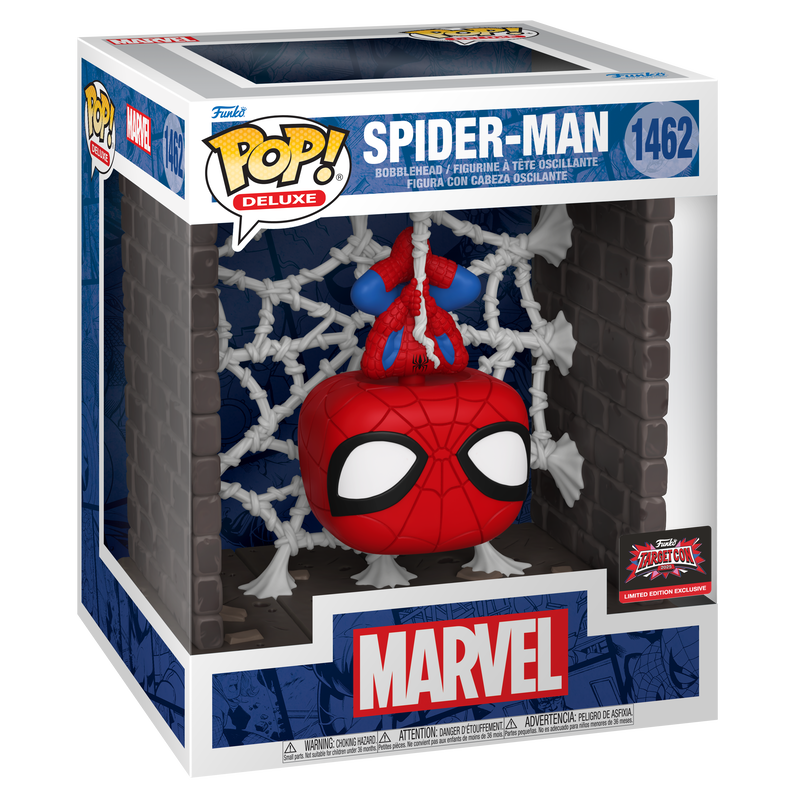 Funko Pop! Deluxe: Marvel's Spider-Man (2025 TargetCon Exclusive) (Box Imperfection)