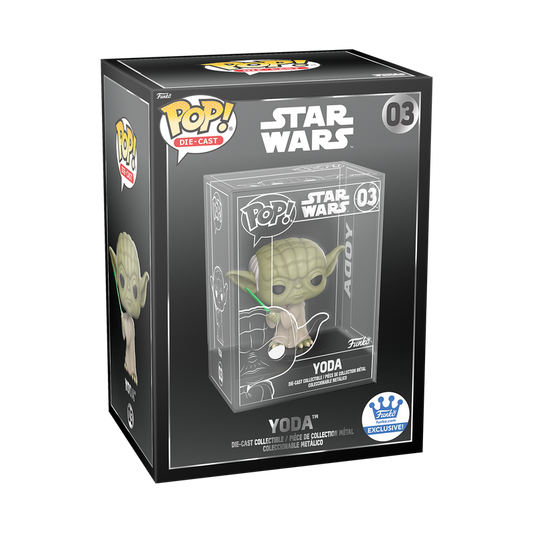 Funko Pop! Die Cast: Star Wars: Yoda (Funko Shop Exclusive)