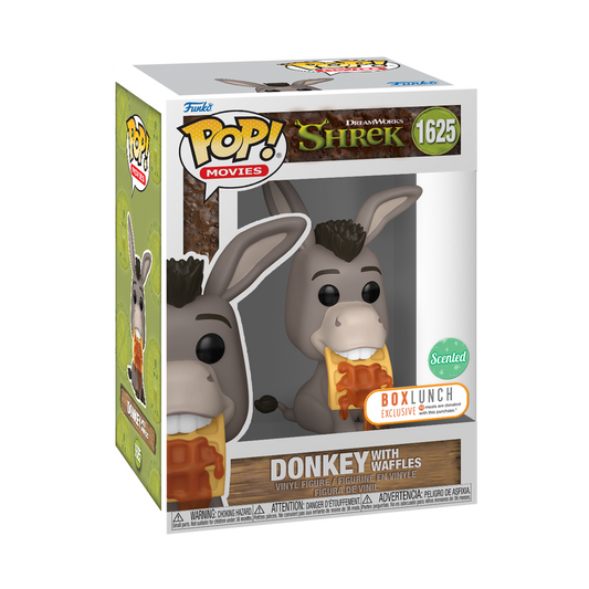 Funko Pop! Movies: DreamWorks 30th Anniversary: Shrek: Donkey With Waffles (Scented) (BoxLunch Exclusive)