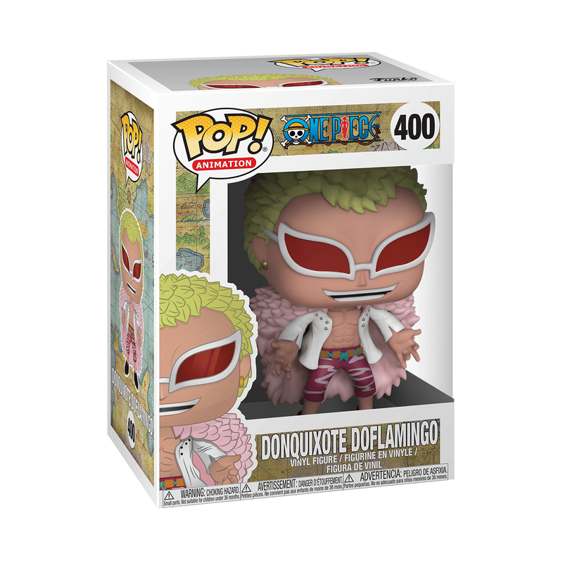Funko Pop! Animation: One Piece: Donquixote Doflamingo (Box Imperfection)