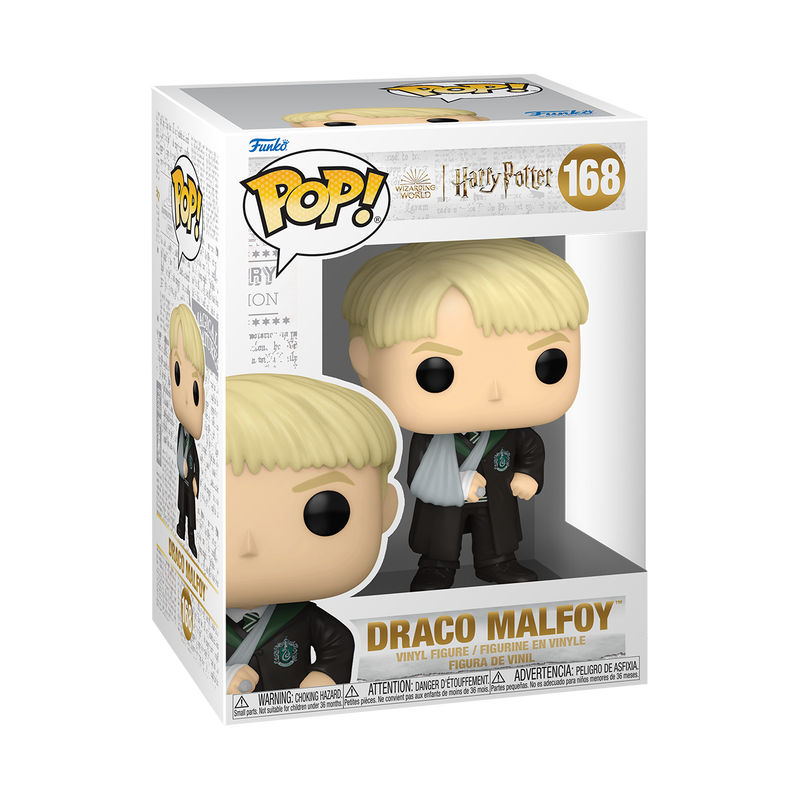 Funko Pop! Harry Potter: Harry Potter and the Prisoner of Azkaban: Draco Malfoy With Broken Arm