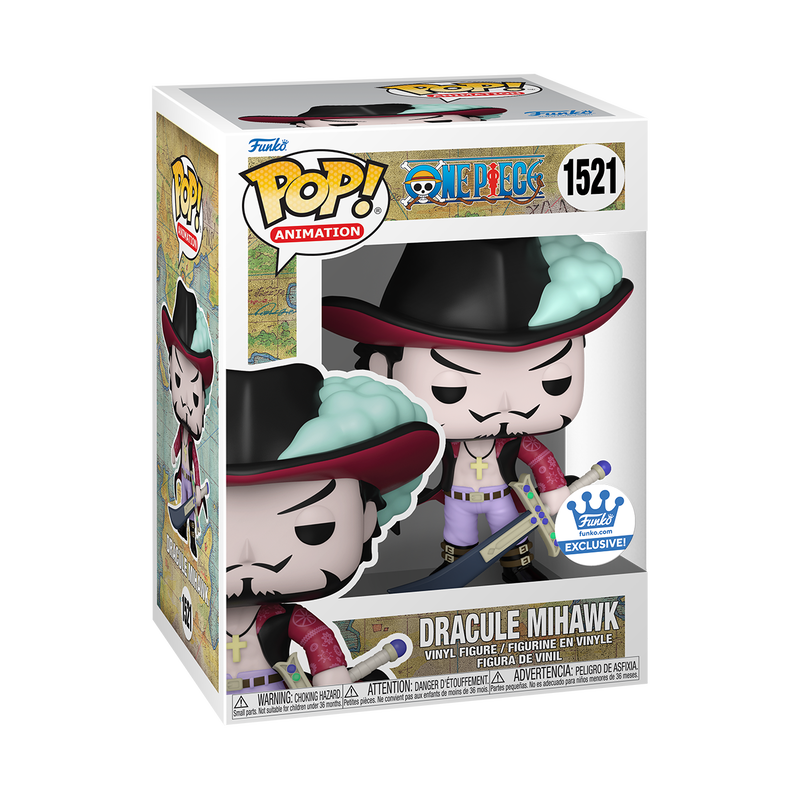 Funko Pop! Animation: One Piece: Dracule Mihawk (Funko Shop Exclusive) (Box Imperfection)