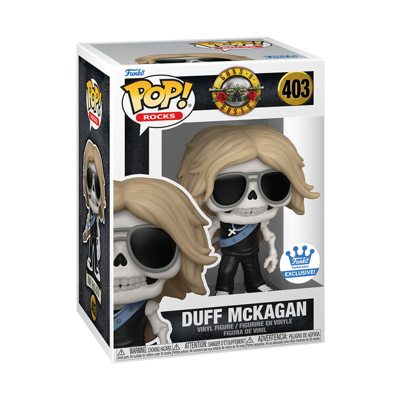 Funko Pop! Rocks: Guns N Roses: Duff McKagan (Funko Shop Exclusive)