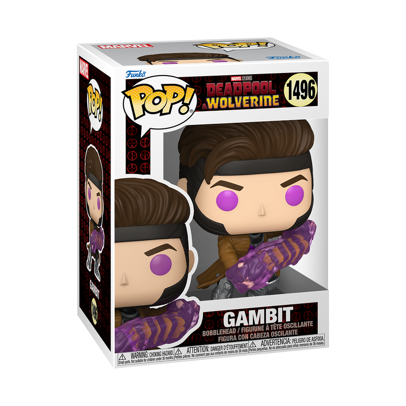 Funko Pop! Marvel: Deadpool and Wolverine: Gambit (Box Imperfection)