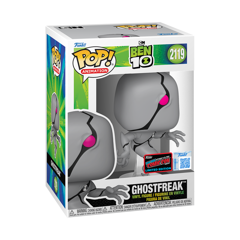 Funko Pop! Television: Ben 10: Ghostfreak (2025 NYCC Convention Exclusive)