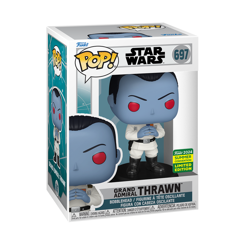 Funko Pop! Star Wars: Grand Admiral Thrawn (Steepling) (2024 SDCC Shared Exclusive)