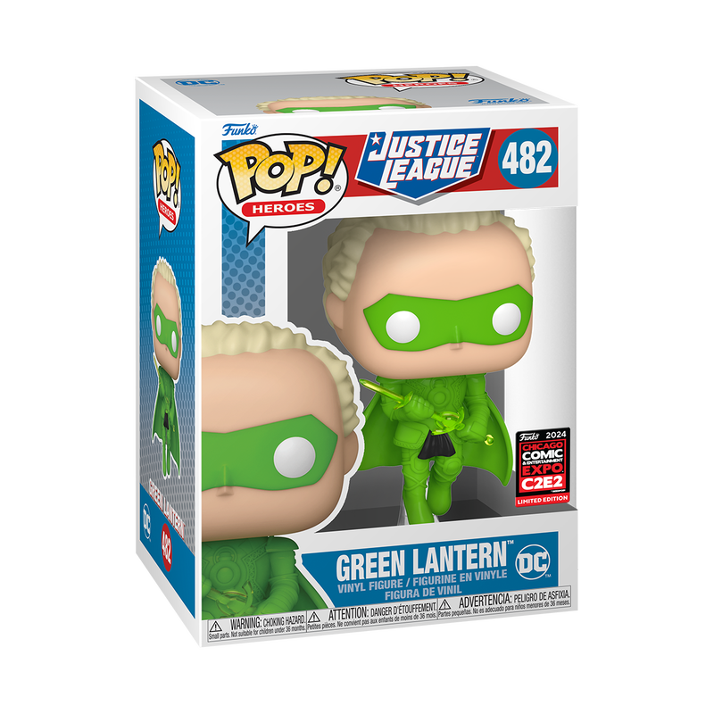 Funko Pop: Heroes: Justice League: Green Lantern (2024 C2E2 Convention Exclusive)