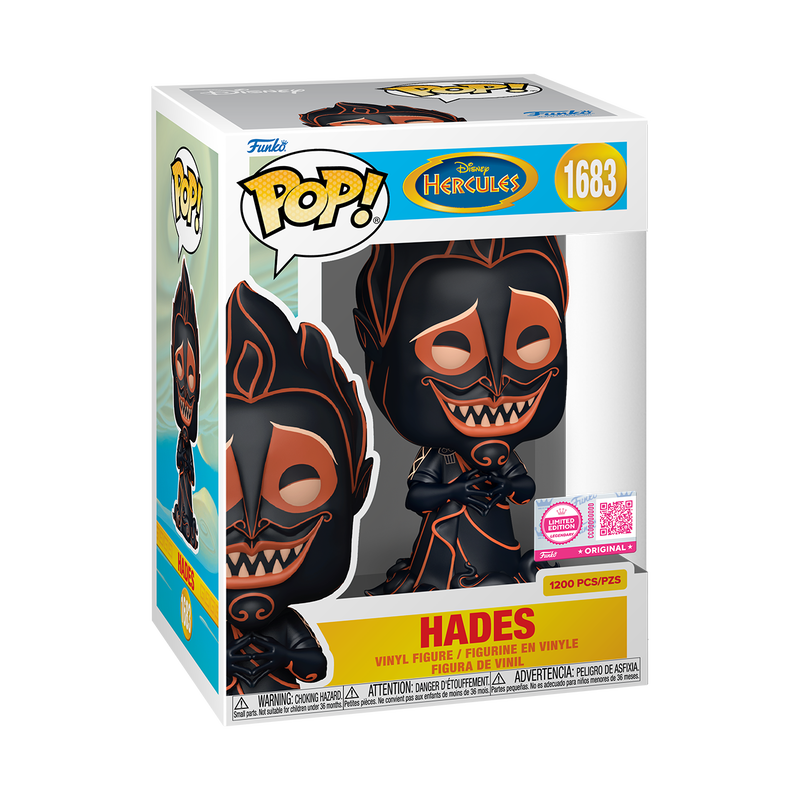 Funko Pop! Disney: Hercules: Hades (Pottery Deco) (LE 1,200) (Funko Legendary Edition)