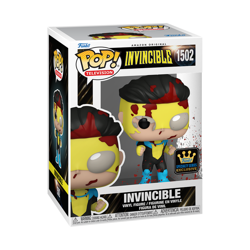 Funko Pop! Animation: Invincible: Invincible (Battle Damaged Bloody) (Specialty Series Exclusive)