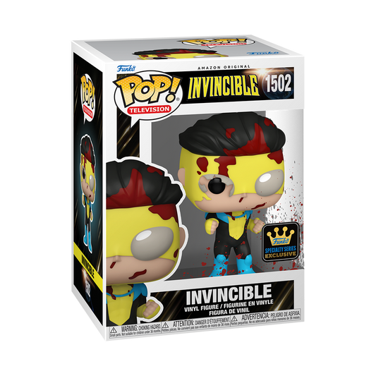 Funko Pop! Animation: Invincible: Invincible (Battle Damaged Bloody) (Specialty Series Exclusive)