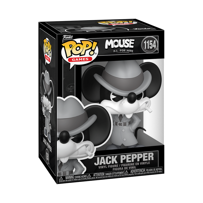 Funko Pop! Games: Mouse P.I For Hire: Jack Pepper
