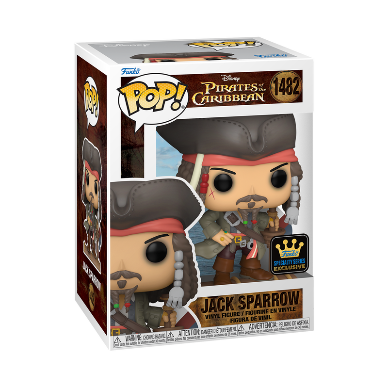 Funko Pop! Disney: Pirates Of The Caribbean: Jack Sparrow Standing On Mast (Specialty Series Exclusive)