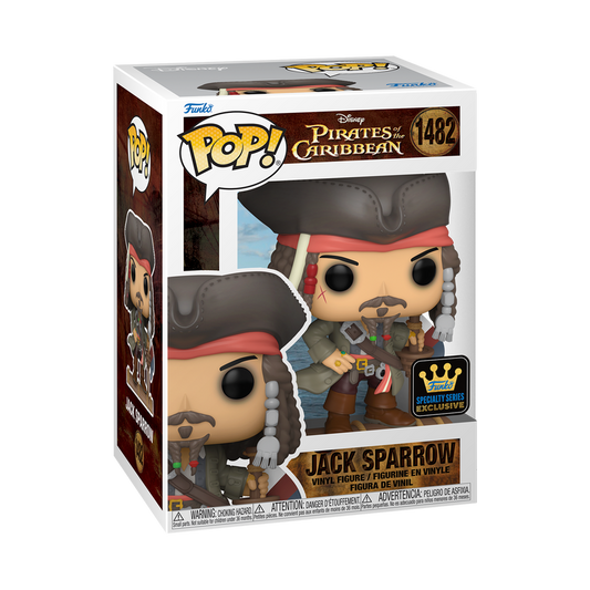 Funko Pop! Disney: Pirates Of The Caribbean: Jack Sparrow Standing On Mast (Specialty Series Exclusive)