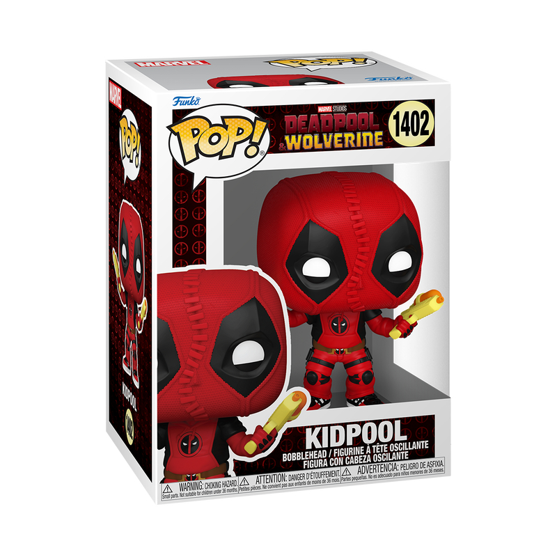 Funko Pop! Marvel: Deadpool & Wolverine: Kidpool – Shak's Pop Shop