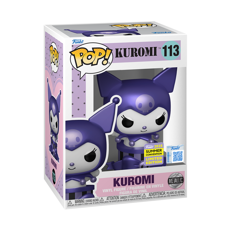 KUROMI 　『BRIEFING』　751424C3 Funko Pop! Sanrio: Kuromi (Metallic) (2025 Summer Convention