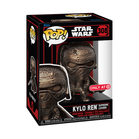 Funko Pop! Star Wars Darkside: Kylo Red (Bronze) (Target Exclusive)