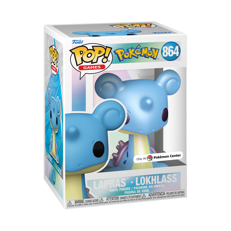 Funko Pop! Pokemon: Lapras (Pearlescent) (Pokemon Centre Exclusive)