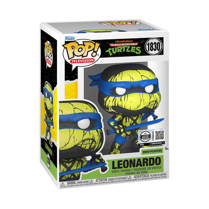 Funko Pop! Television: Teenage Mutant Ninja Turtles: Leonardo (Deco) (LE 3,500) (Funko Royalty Edition)