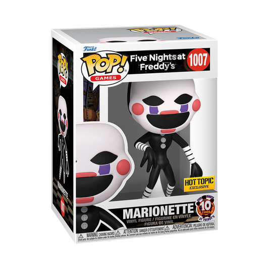 Funko Pop! Games: Five Nights At Freddys: Marionette (Hot Topic Exclusive)