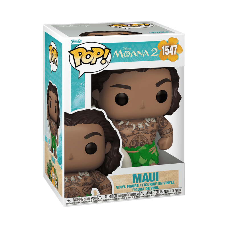 Funko Pop! Disney: Moana 2: Maui with Fish Hook