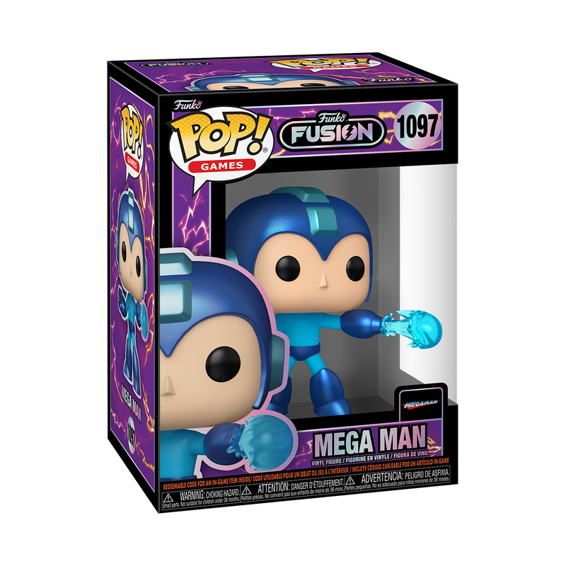 Funko Pop! Games: Funko Fusion: Mega Man (Box Imperfection)