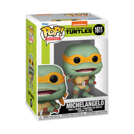 Funko Pop! Movies: Teenage Mutant Ninja Turtles: Michelangelo With Sausage Nunchuck