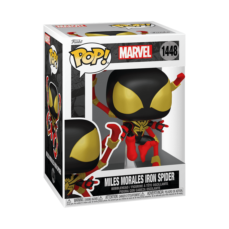 Funko Pop! Marvel: Spider-Man Comics: Miles Morales Iron Spider