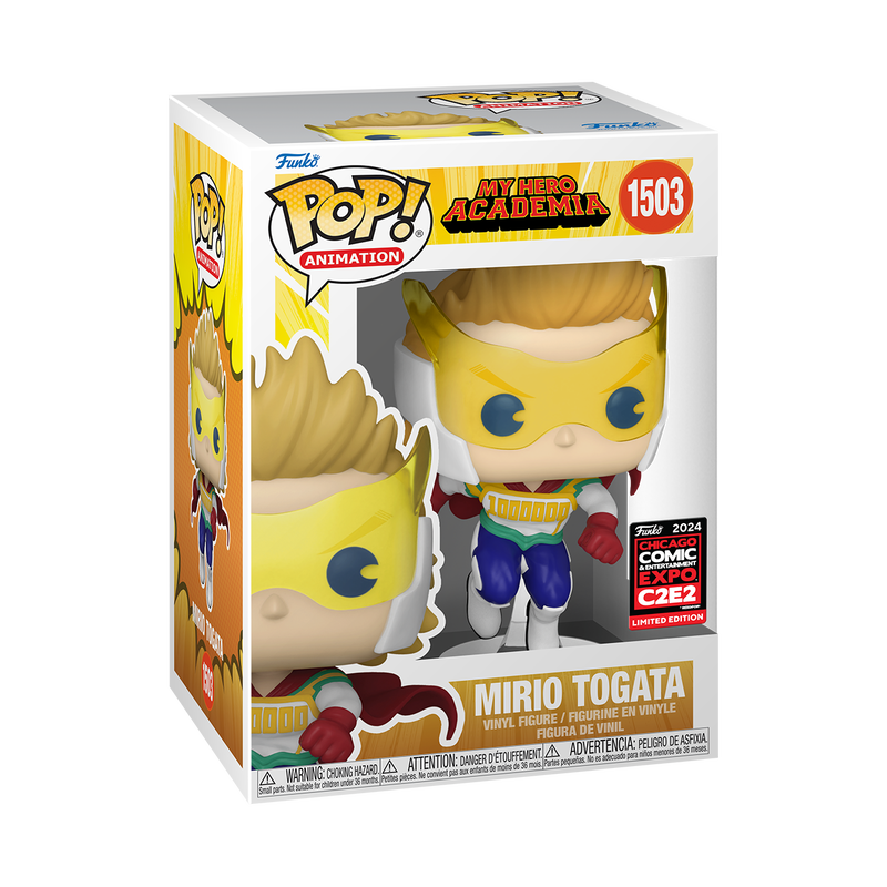 Funko Pop! Animation: My Hero Academia: Mirio Togata (2024 C2E2 Convention Exclusive)
